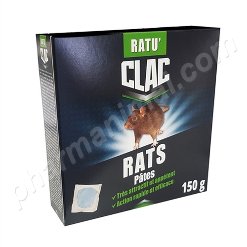RATU'CLAC PATE RATS	b/150 g   pate
